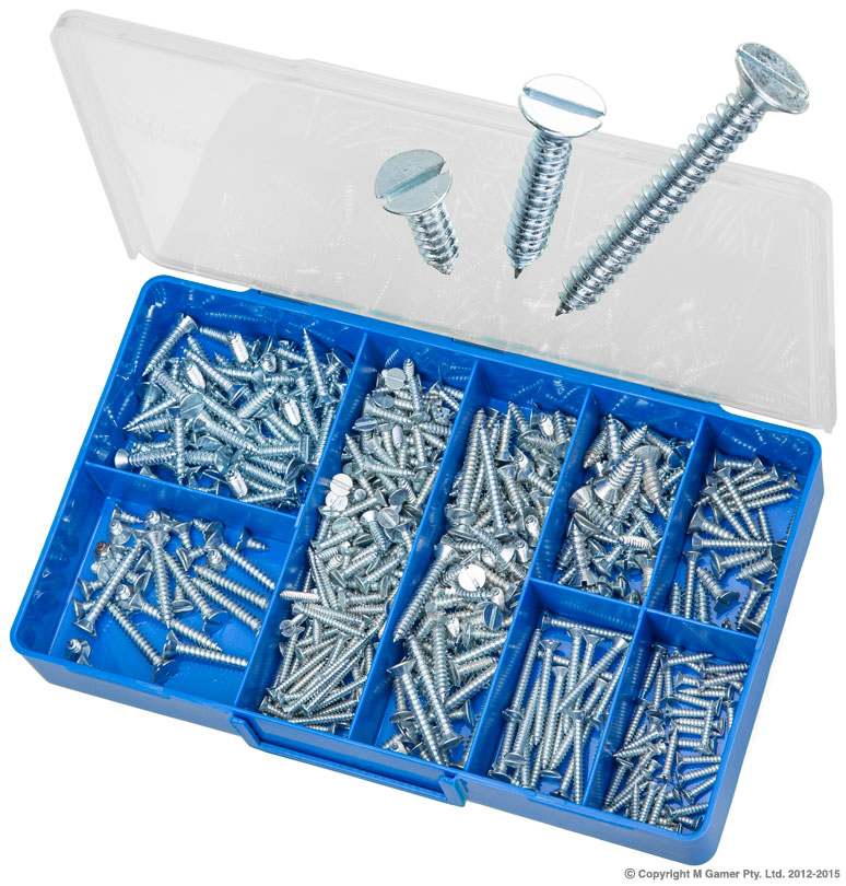 Countersunk Slotted Self Tapping Screws